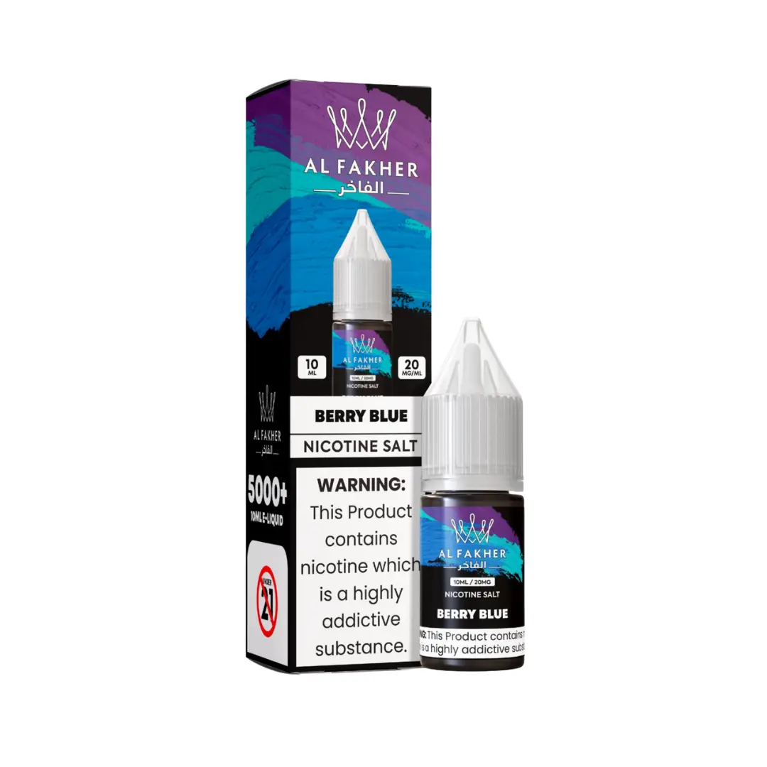 Al Fakher Berry Blue 10ml Nic Salt E-Liquid