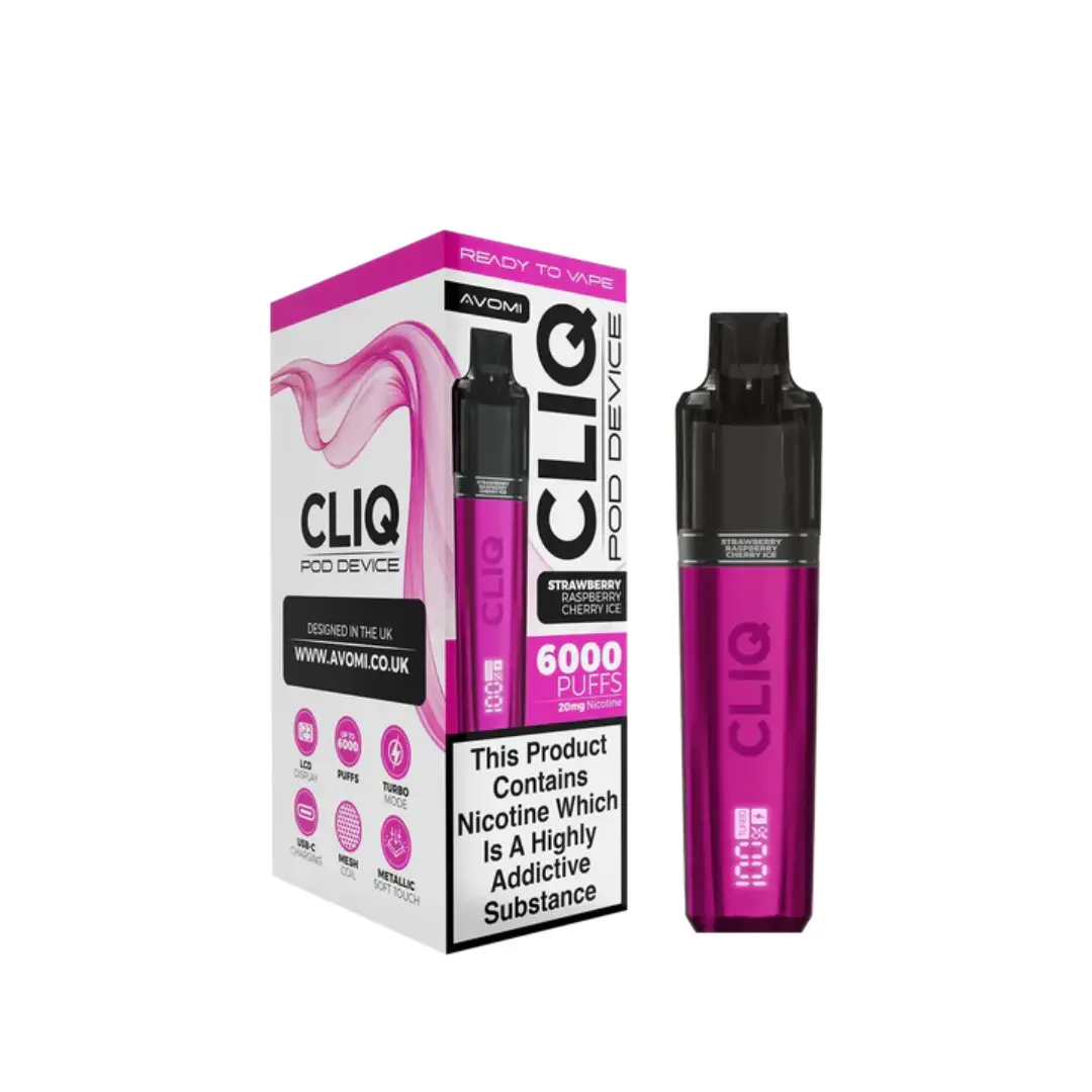 Avomi Cliq 6K Prefilled Pod Vape Kit - Image 13