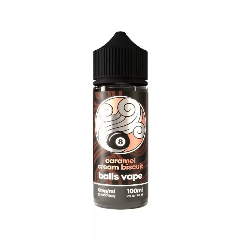 Balls Vape Caramel Cream Biscuit 100ml E-liquid