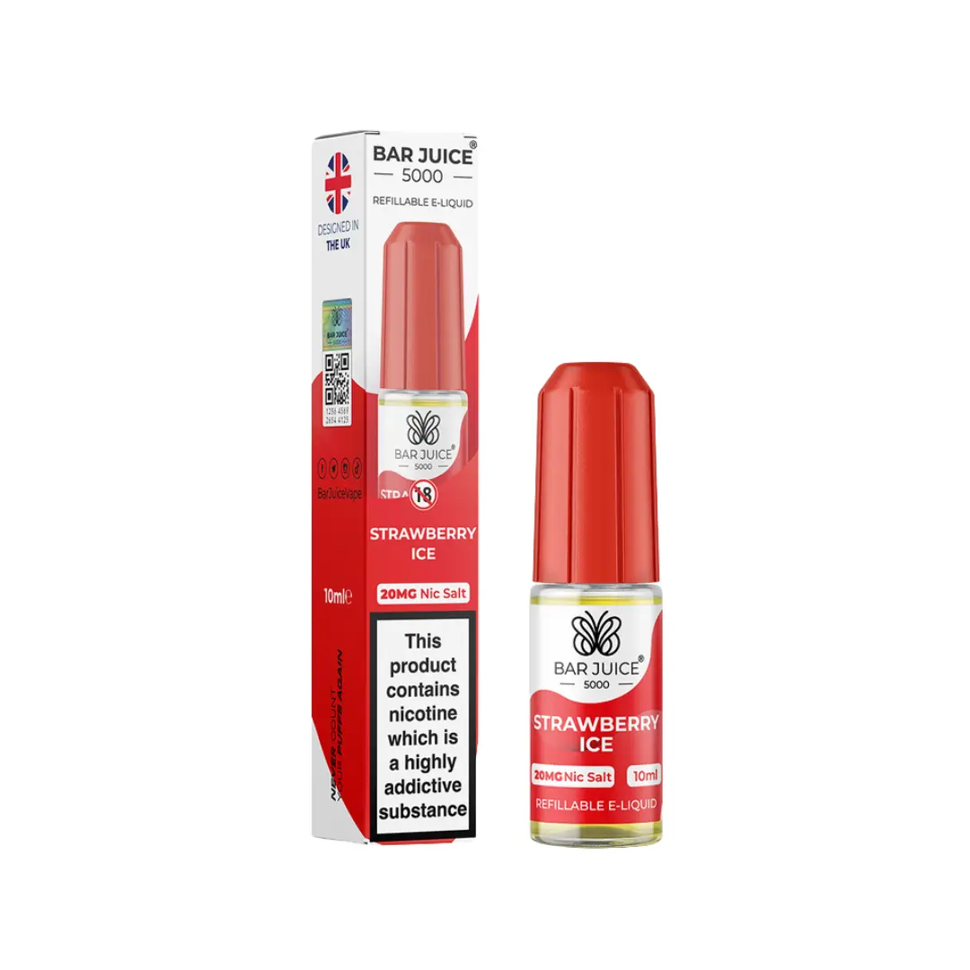 Bar Juice 5000 Strawberry Ice Nic Salt