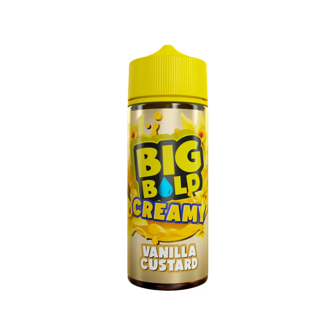 Big Bold Creamy Vanilla Custard 100ml Shortfill