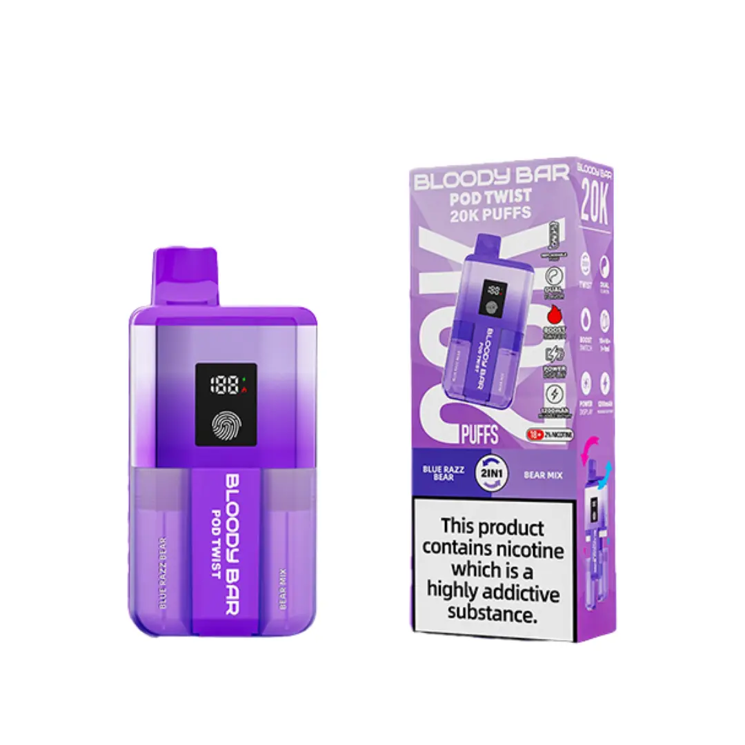 Bloody Bar Ultra Twist 20K Vape Kit - Image 14