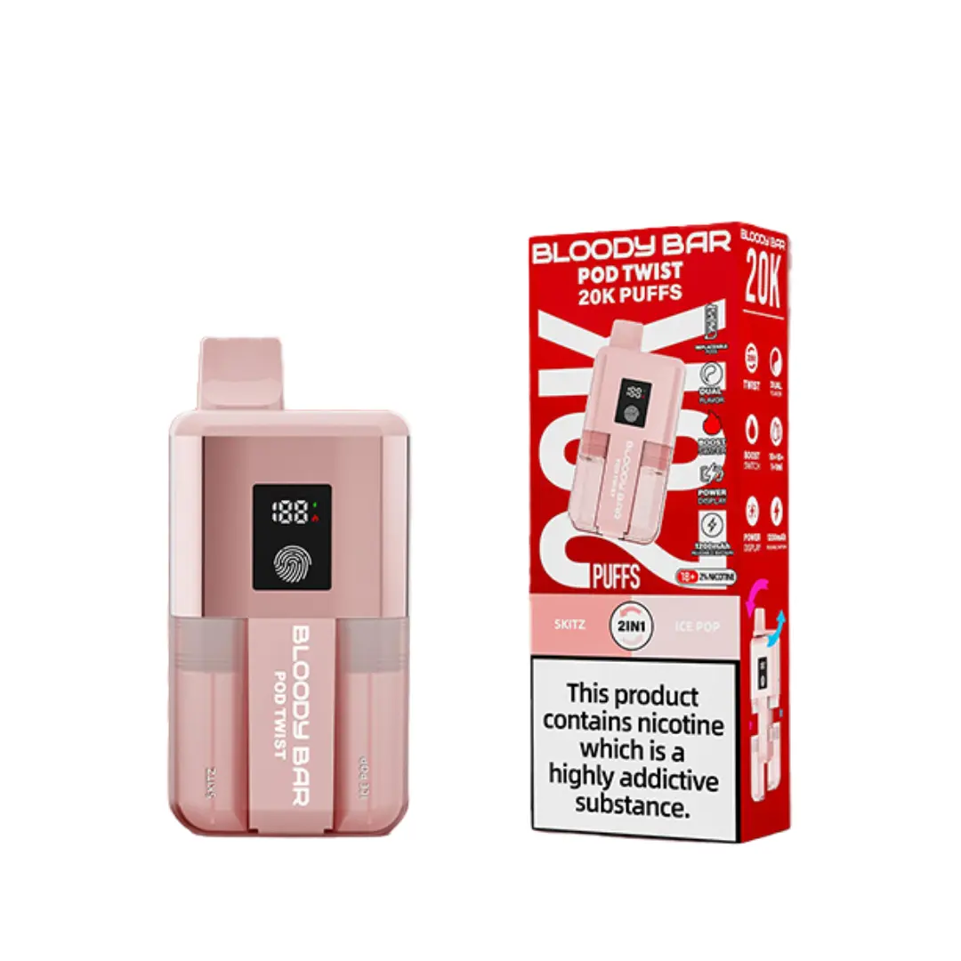 Bloody Bar Ultra Twist 20K Vape Kit - Image 6