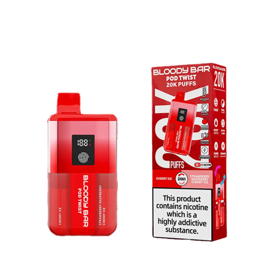 Bloody Bar Ultra Twist 20K Vape Kit - Image 8
