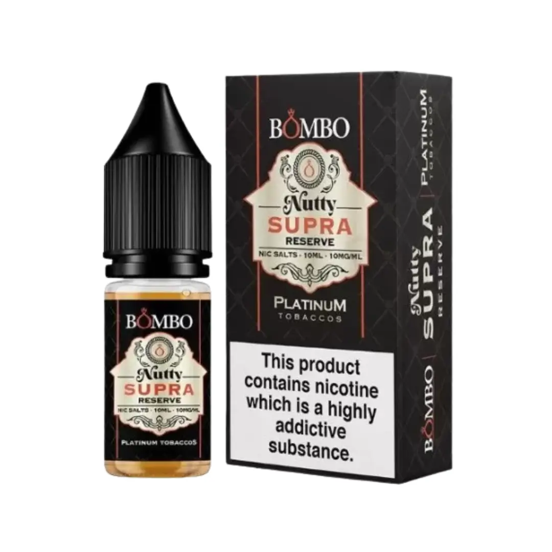 Bombo Nutty Supra Reserve 10ml Nic Salt