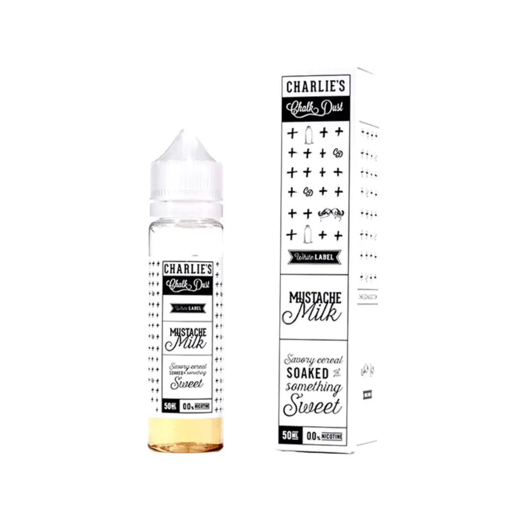 Charlie's Chalk Dust Mustache Milk 50ml E-liquid