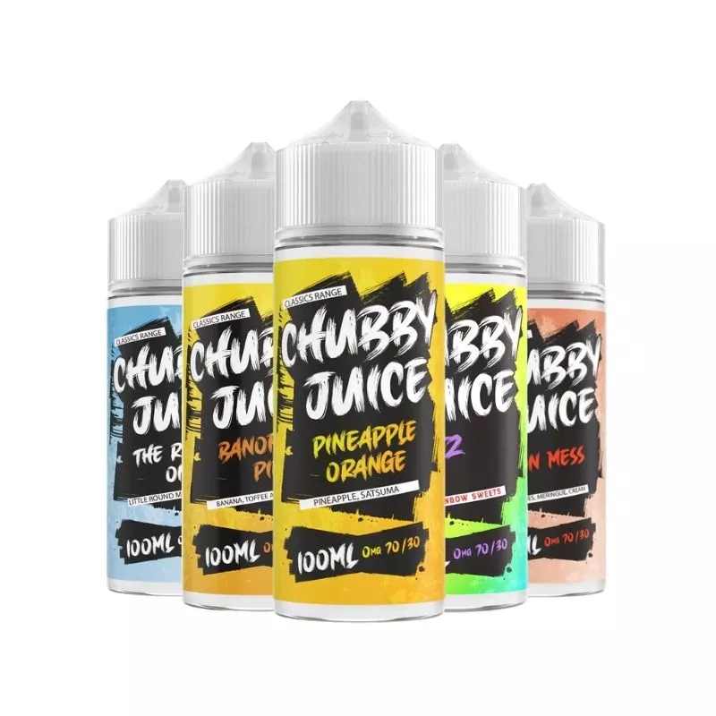 Chubby Juice Originals 100ml Shortfills