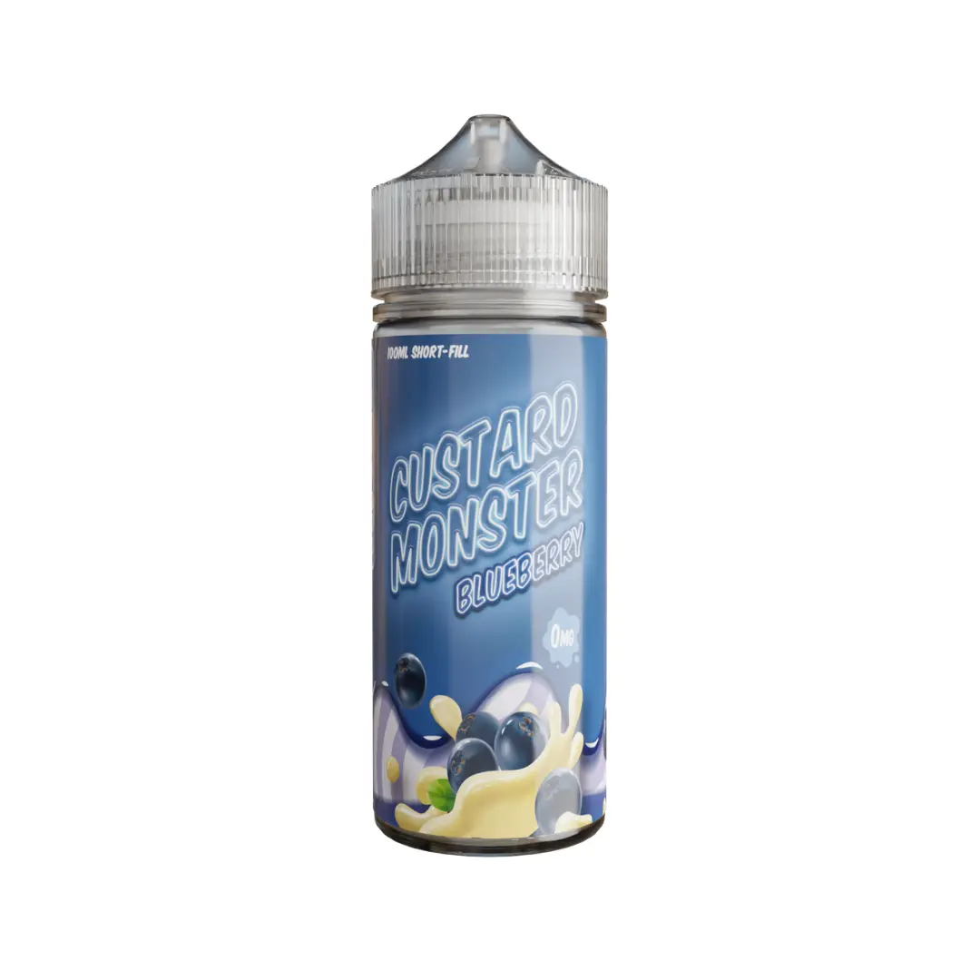 Custard Monster Blueberry Custard 100ml Shortfill