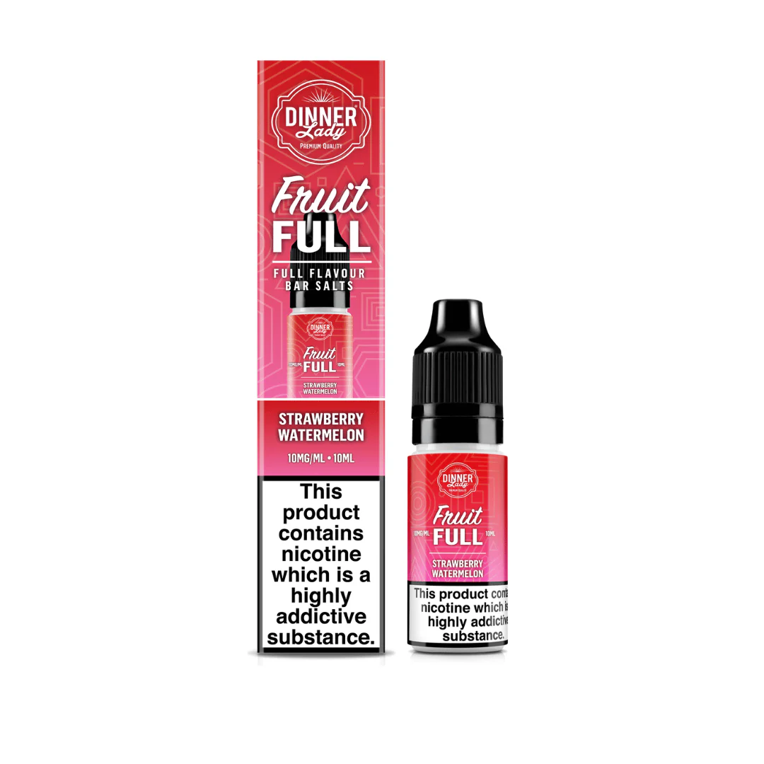 Dinner Lady Fruit Full Strawberry Watermelon 10ml Nic Salt