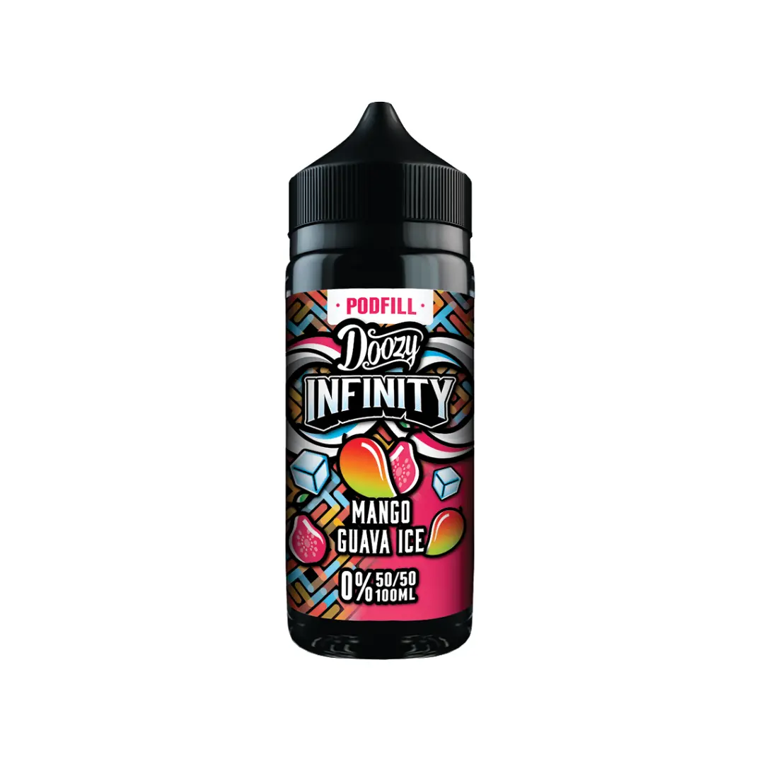 Doozy Infinity Pod Fill 50/50 Mango Guava Ice 100ml Shortfill