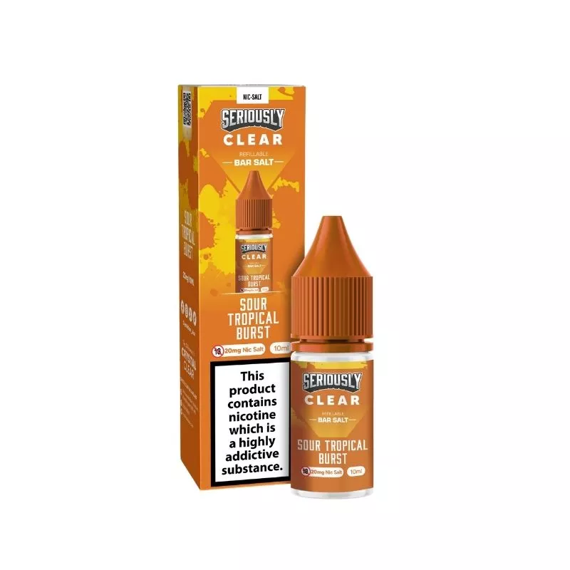 Doozy Seriously Clear Sour Tropical Burst 10ml Nic Salt