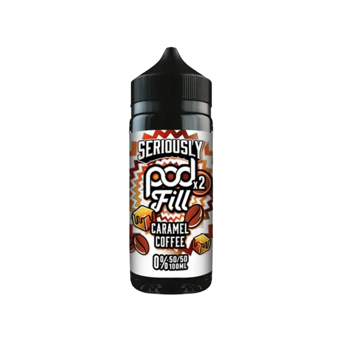 Doozy Seriously Pod Fill Caramel Coffee 100ml Shortfill