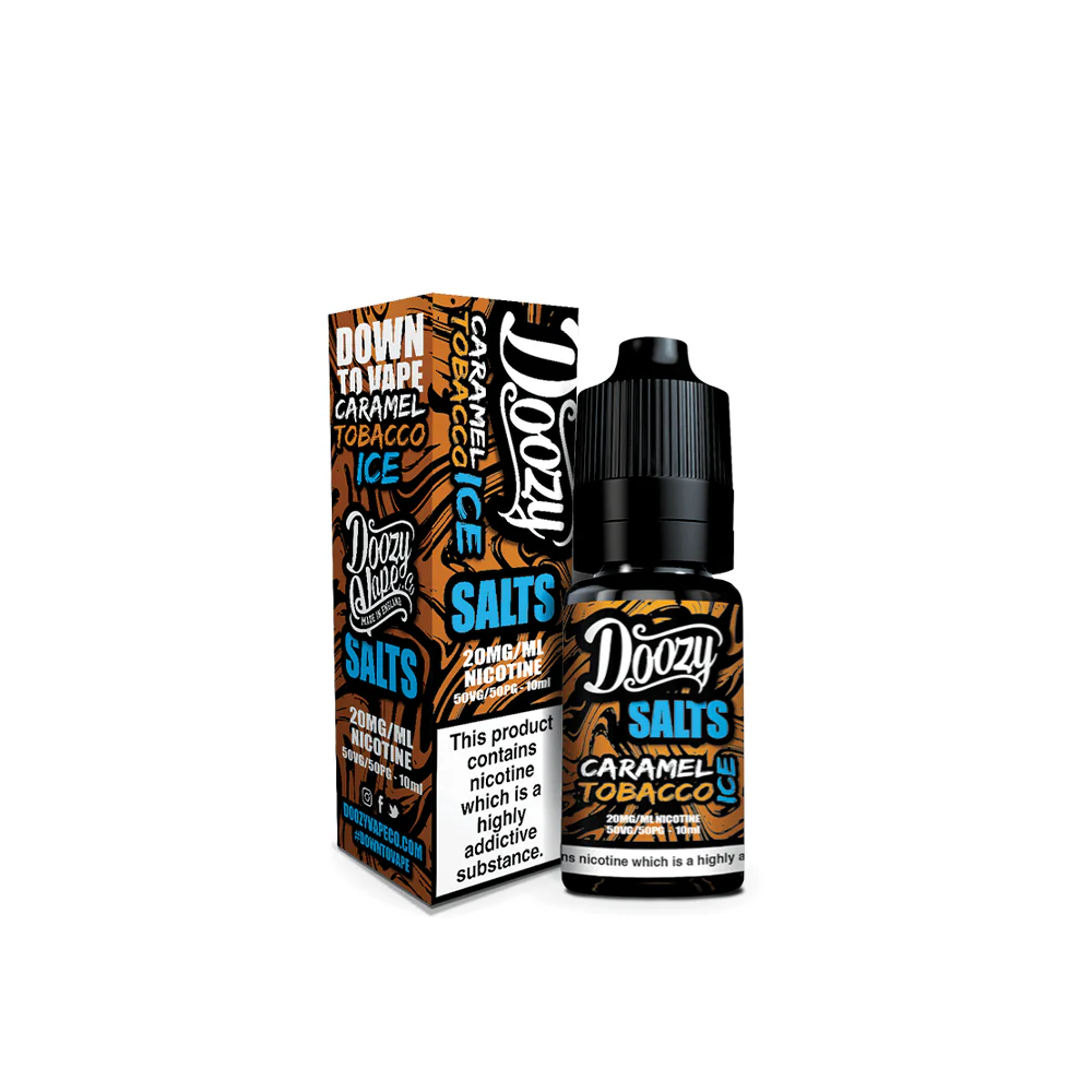 Doozy Vape Caramel Tobacco Ice 10ml Nic Salt