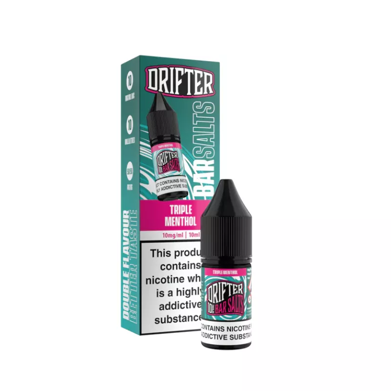 Drifter Bar Salts Triple Menthol 10ml Nic Salt E-liquid