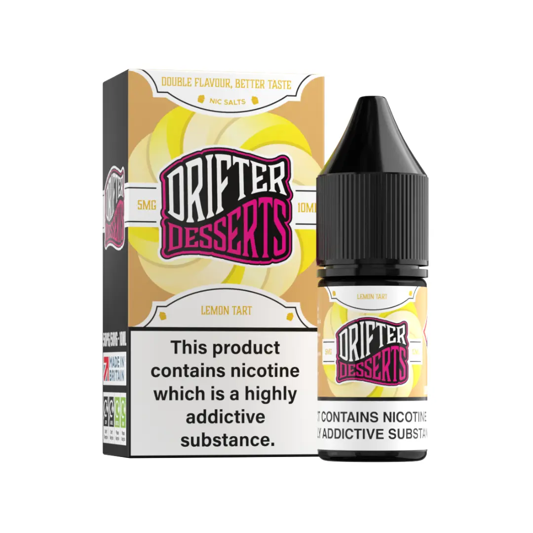 Drifter Dessert Lemon Tart 10ml Nic Salt