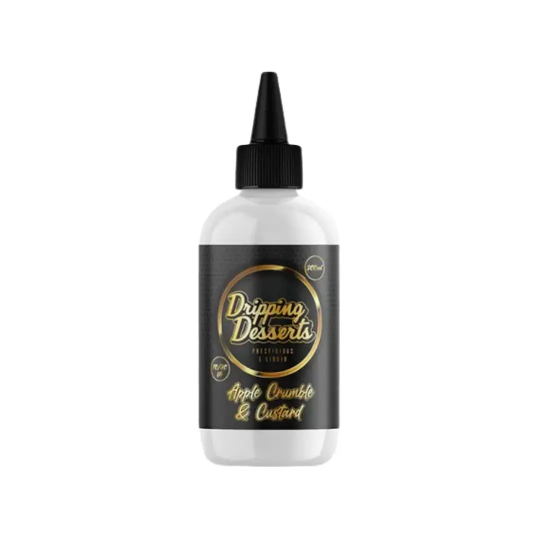 Dripping Desserts Apple Crumble & Custard 200ml E-liquid