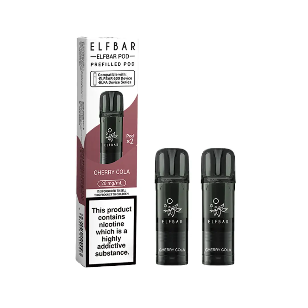 Elf Bar 600 Cherry Cola Prefilled Pods