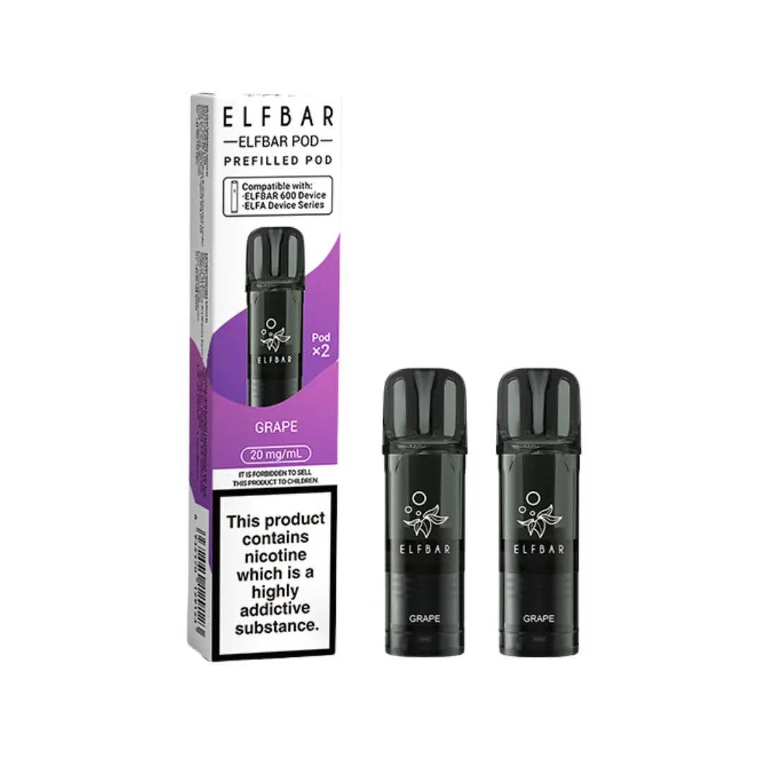 Elf Bar 600 Grape Prefilled Pods