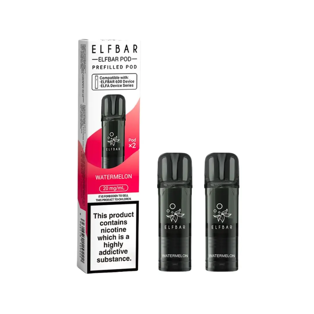 Elf Bar 600 Watermelon Prefilled Pods