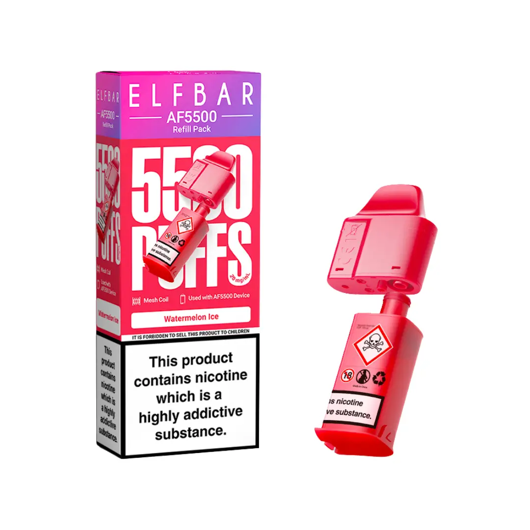 Elf Bar AF5500 Watermelon Ice Refill Pod