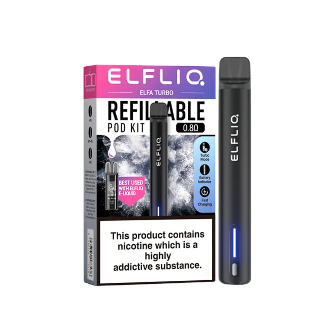 Elf Bar ELFA Turbo Refillable Pod Vape Kit - Image 6