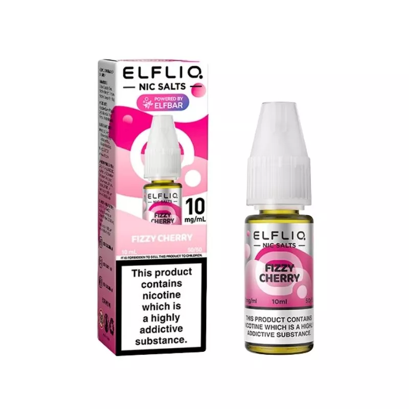 Elf Bar Elfliq Fizzy Cherry 10ml Nic Salt E-liquid