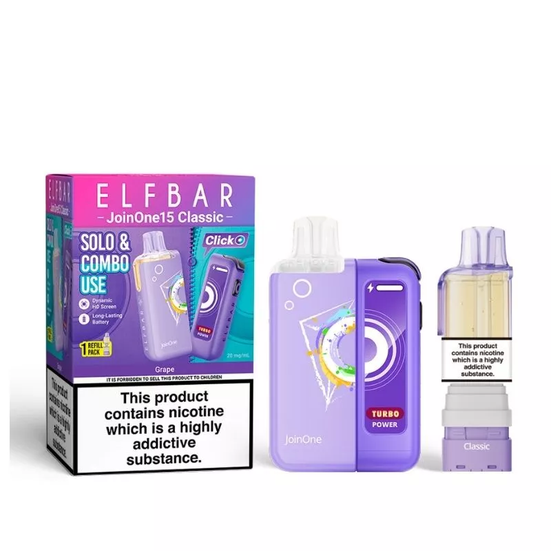 Elf Bar JoinOne15 Classic Prefilled Pod Kit - Image 11