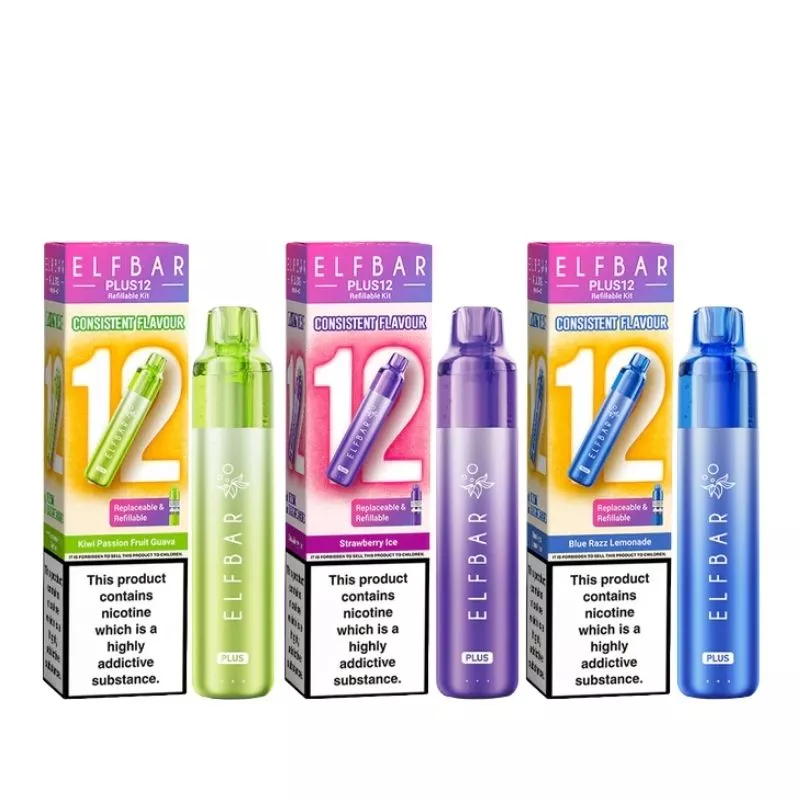 Elf Bar Plus 12 Prefilled Pod Kit
