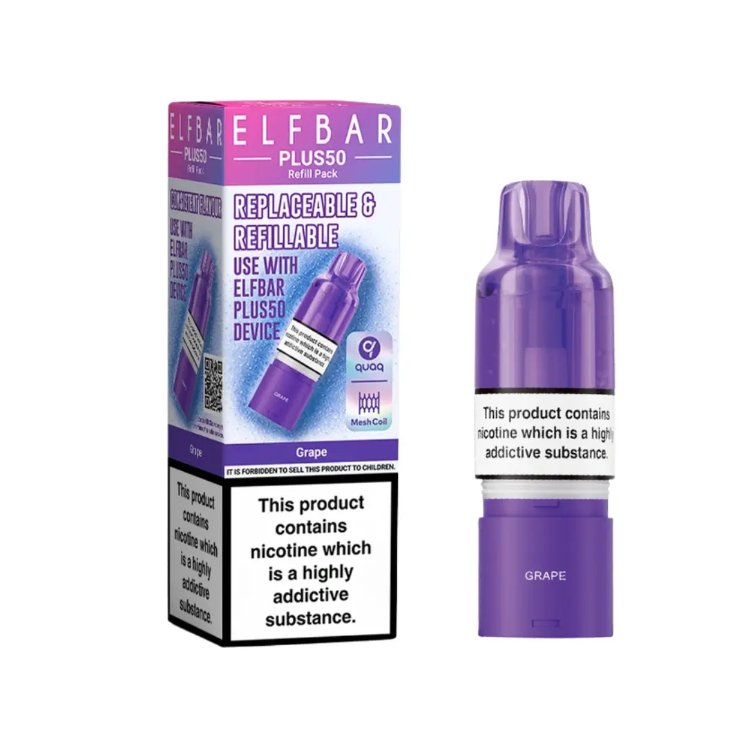 Elf Bar Plus Grape Refill Pod