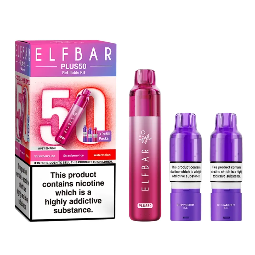 Elf Bar Plus 50 Prefilled Pod Kit - Image 10