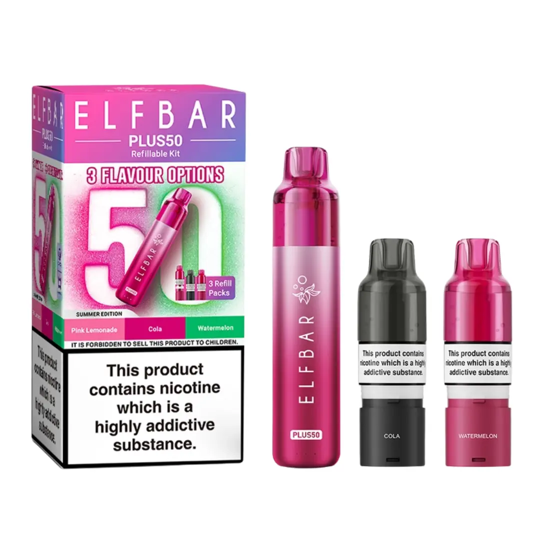 Elf Bar Plus 50 Prefilled Pod Kit - Image 12