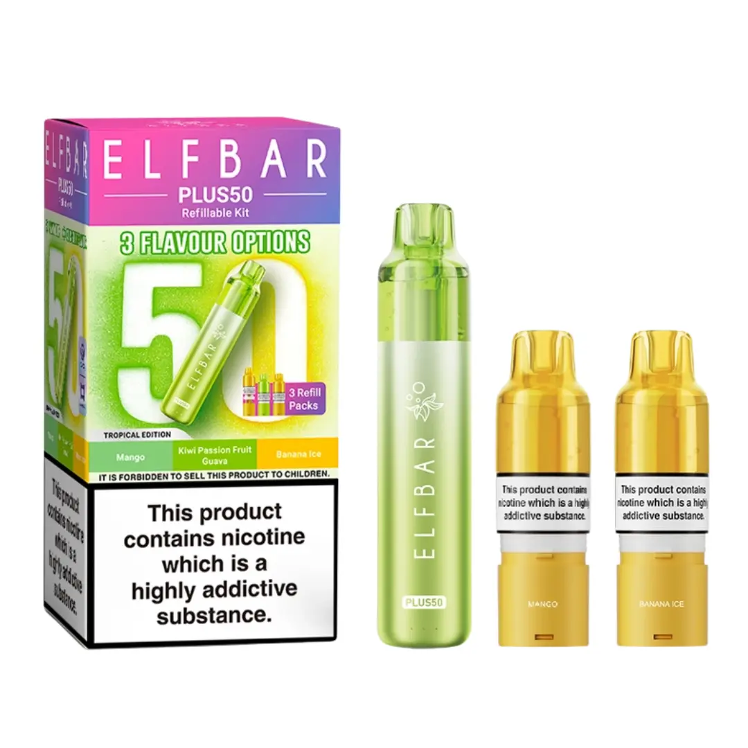 Elf Bar Plus 50 Prefilled Pod Kit - Image 13