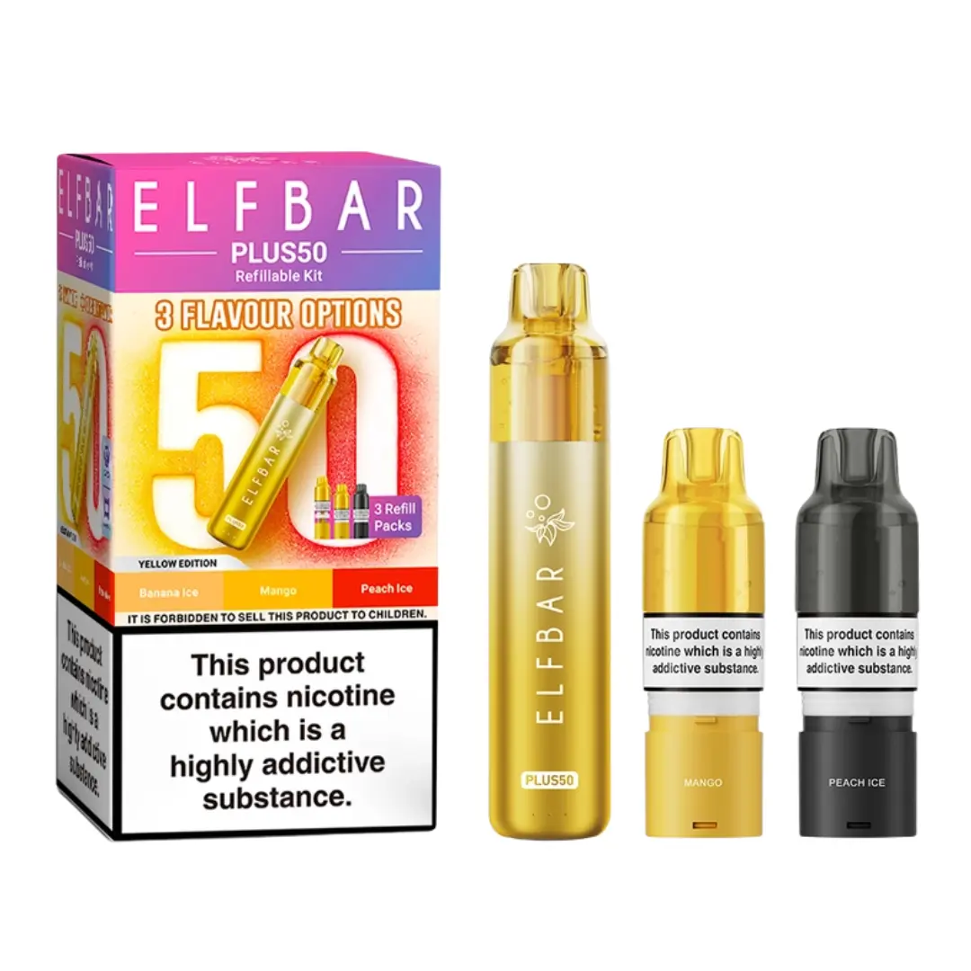 Elf Bar Plus 50 Prefilled Pod Kit - Image 14