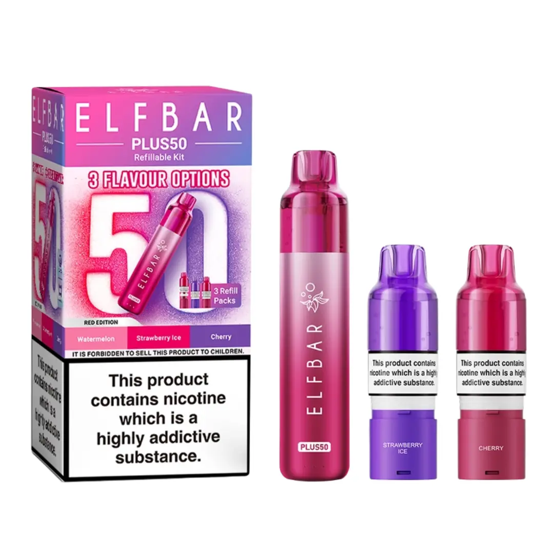 Elf Bar Plus 50 Prefilled Pod Kit - Image 3
