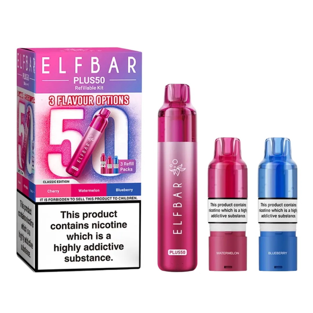 Elf Bar Plus 50 Prefilled Pod Kit - Image 5