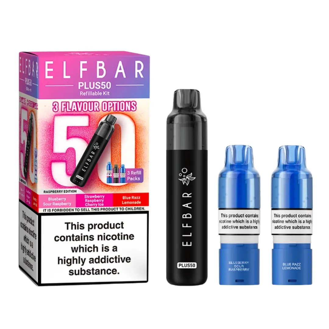 Elf Bar Plus 50 Prefilled Pod Kit - Image 9