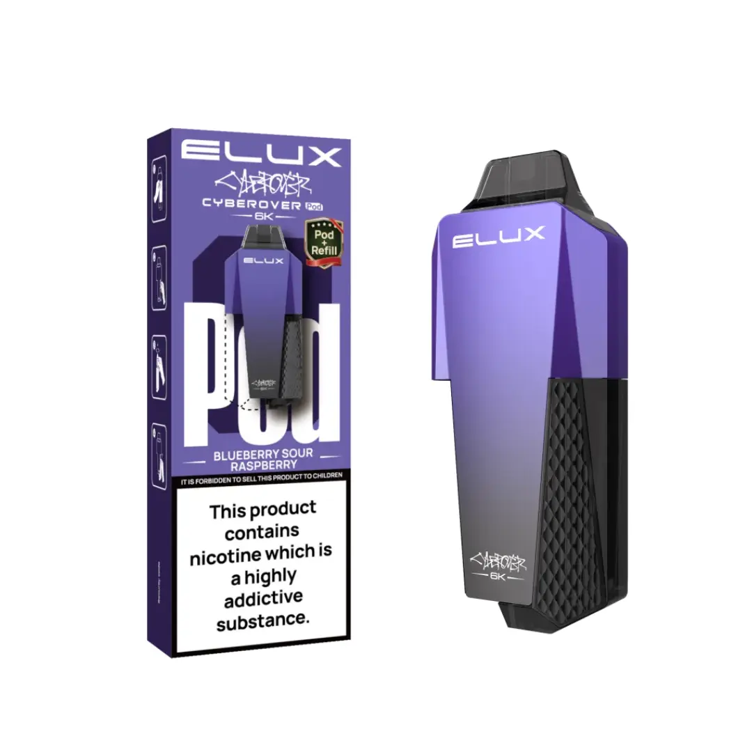 Elux Cyberover 6K Blueberry Sour Raspberry Refill Pod