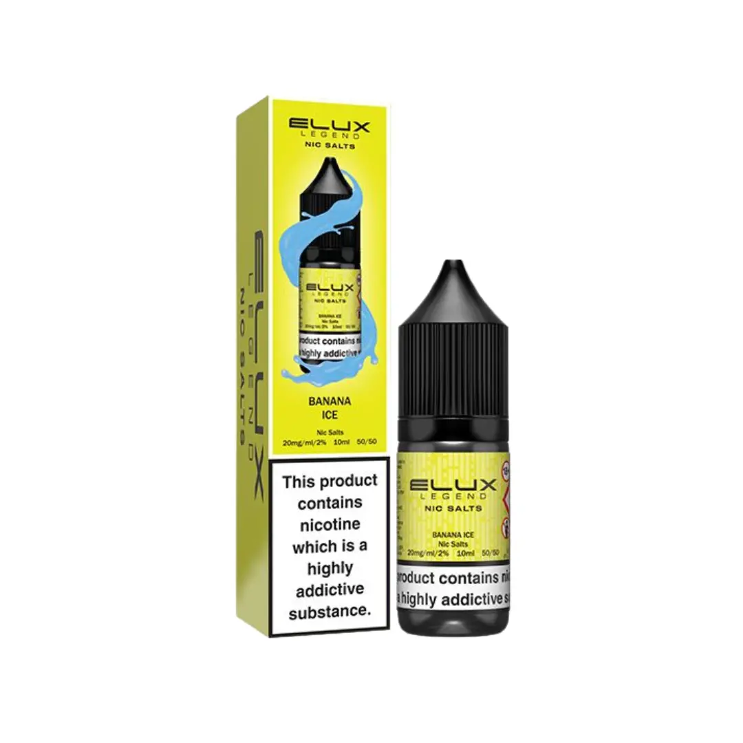 Elux Legend Banana Ice 10ml Nic Salt E-liquid