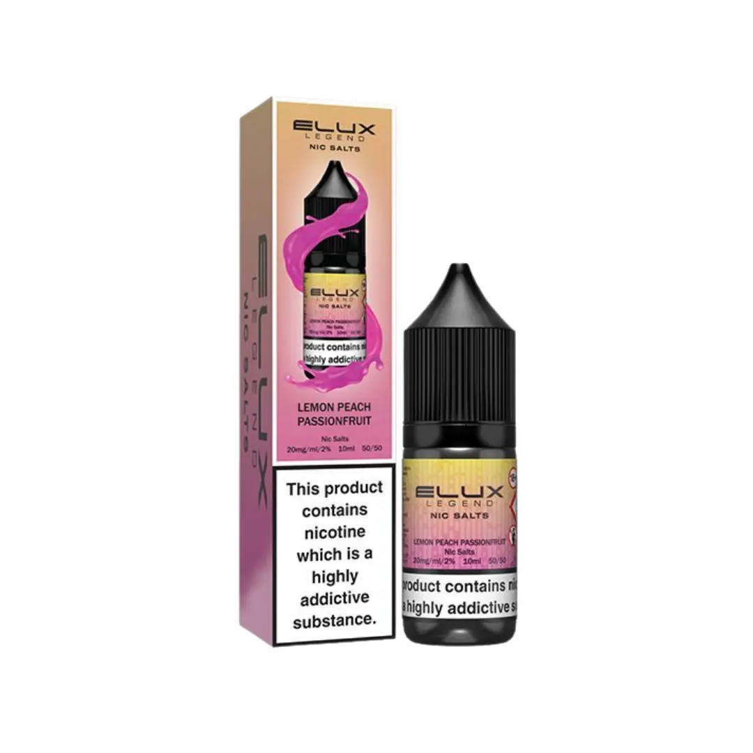 Elux Legend Lemon Peach Passionfruit 10ml Nic Salt E-liquid