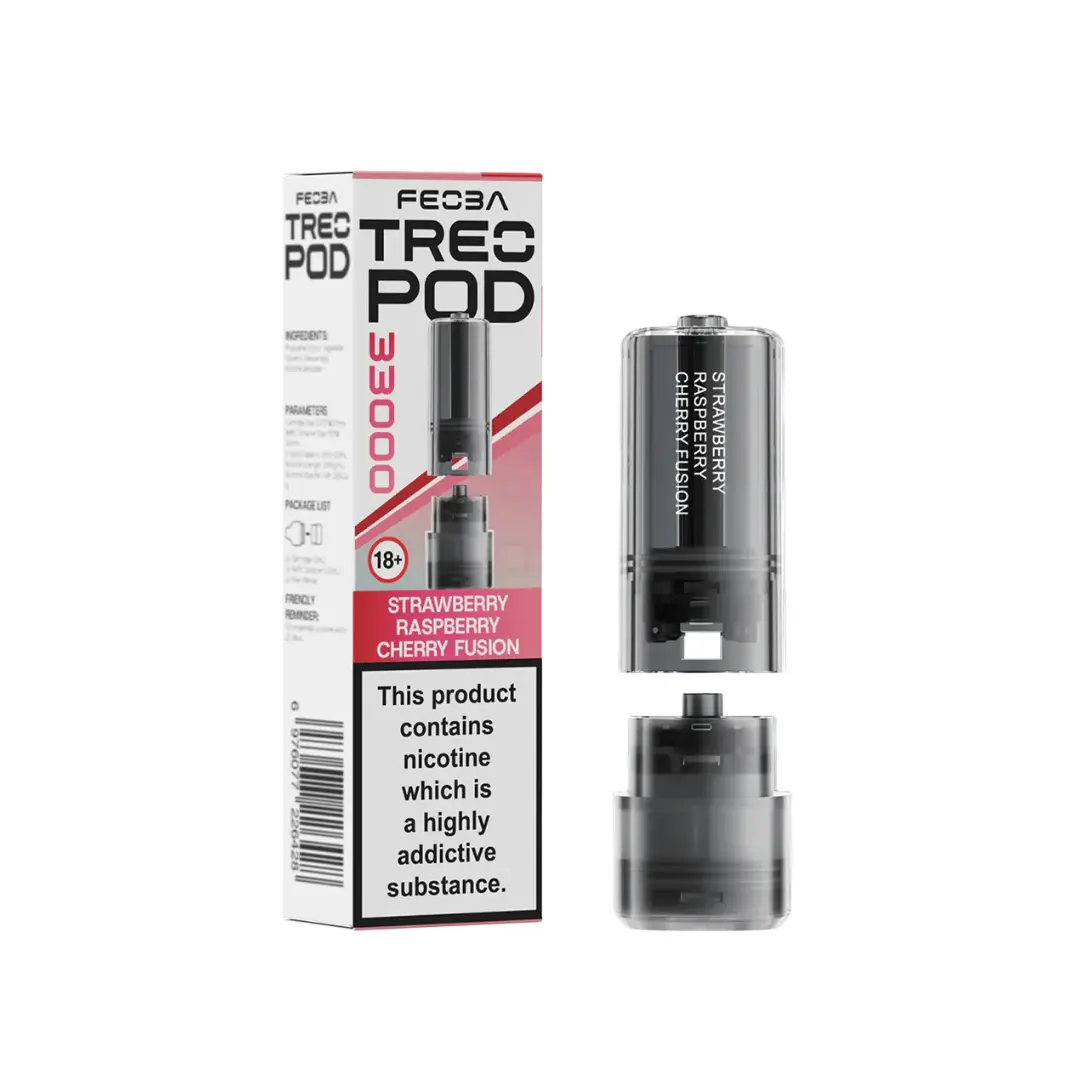 Feoba Treo Strawberry Raspberry Cherry Fusion Refill Pods