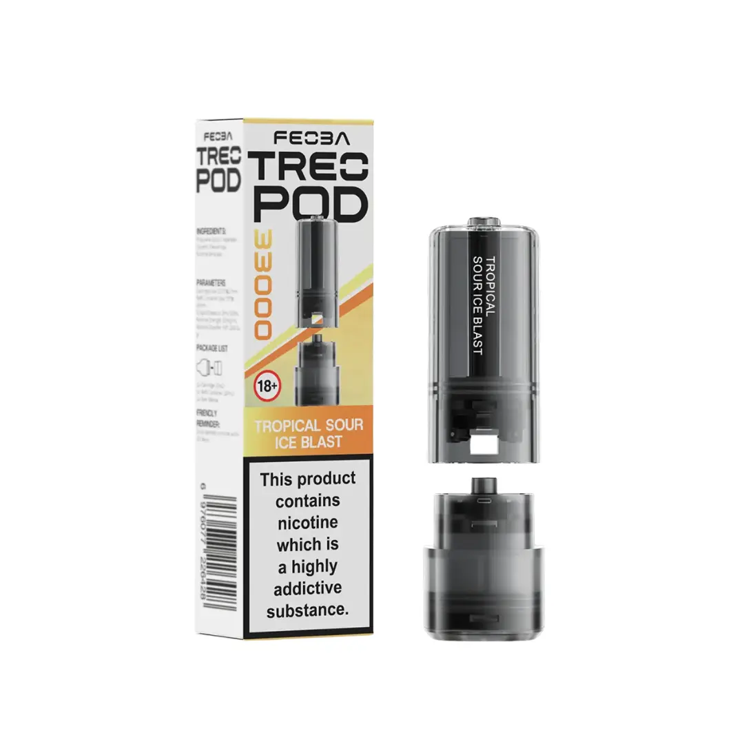 Feoba Treo Tropical Sour Ice Blast Refill Pods