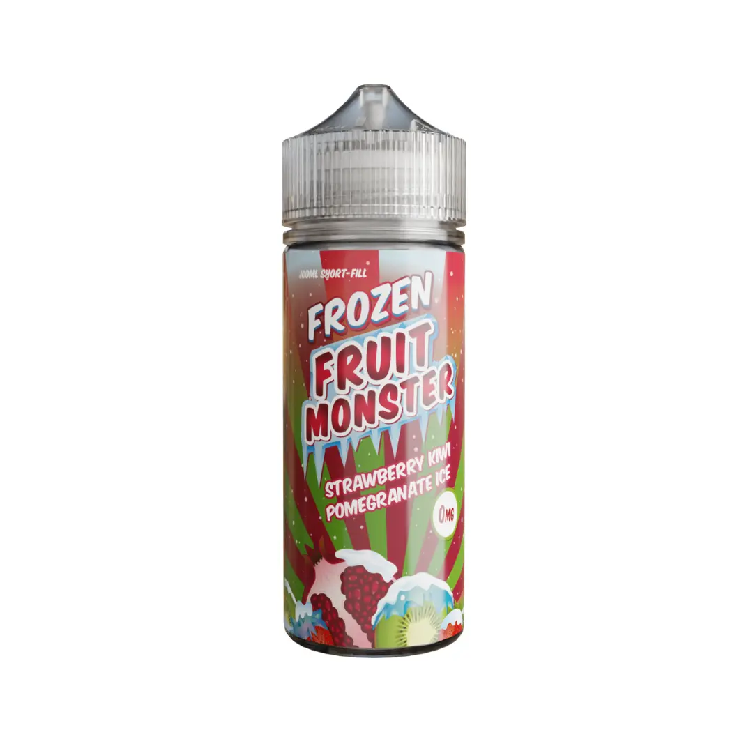 Frozen Fruit Monster Strawberry Kiwi Pomegranate Ice 100ml Shortfill