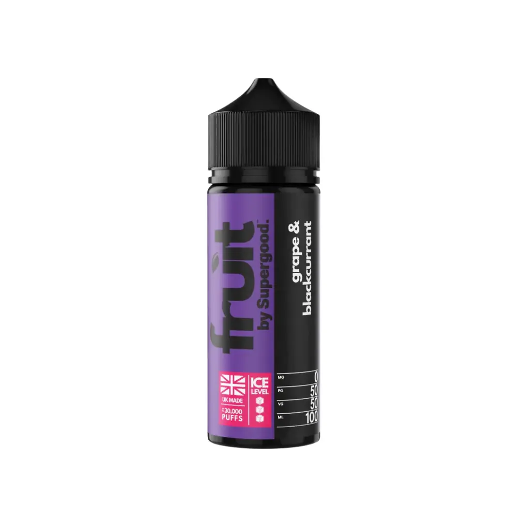 Fruit by Supergood Grape & Blackcurrant 100ml Shortfill E-liquid