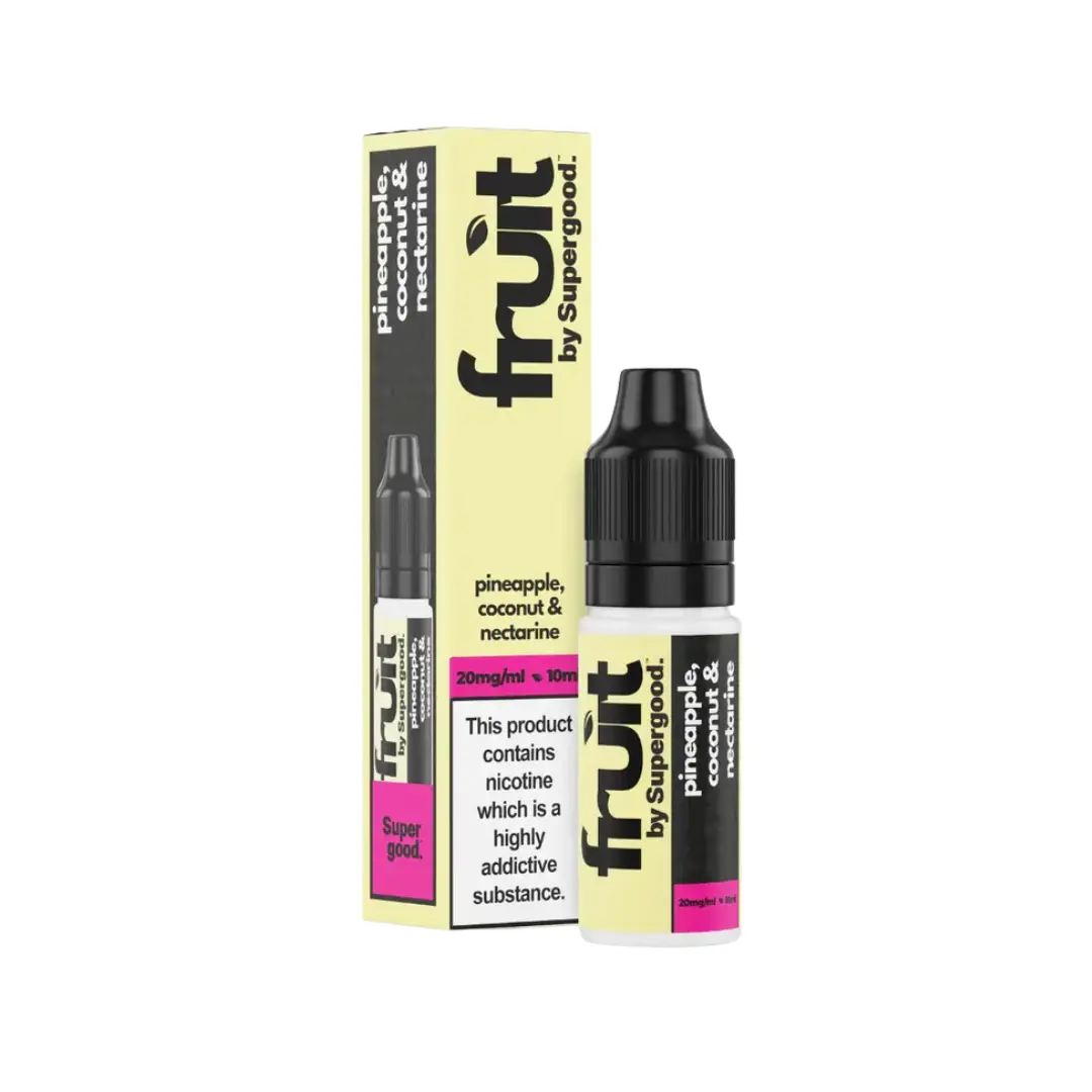 Fruit by Supergood Pineapple, Coconut & Nectarine 10ml Nic Salt