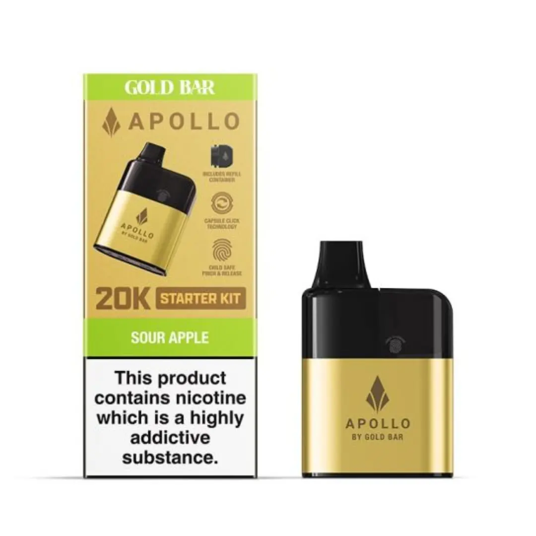 Gold Bar Apollo 20K Prefilled Pod Kit - Image 11