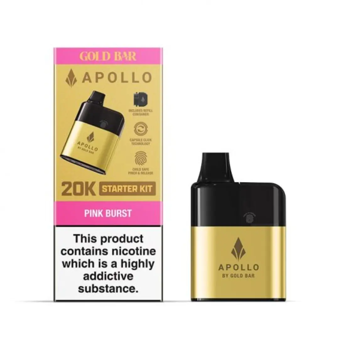 Gold Bar Apollo 20K Prefilled Pod Kit - Image 7