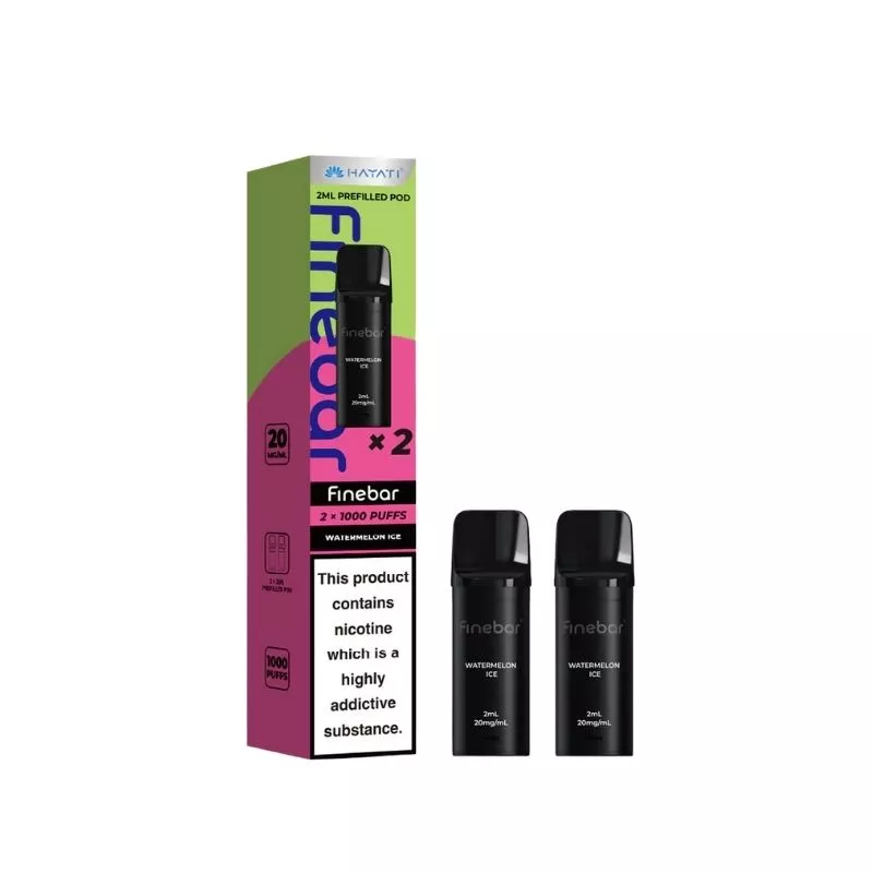 Hayati Finebar 1000 Watermelon Ice Prefilled Pods