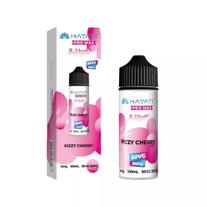 Hayati Pro Max Fizzy Cherry 50/50 100ml Shortfill