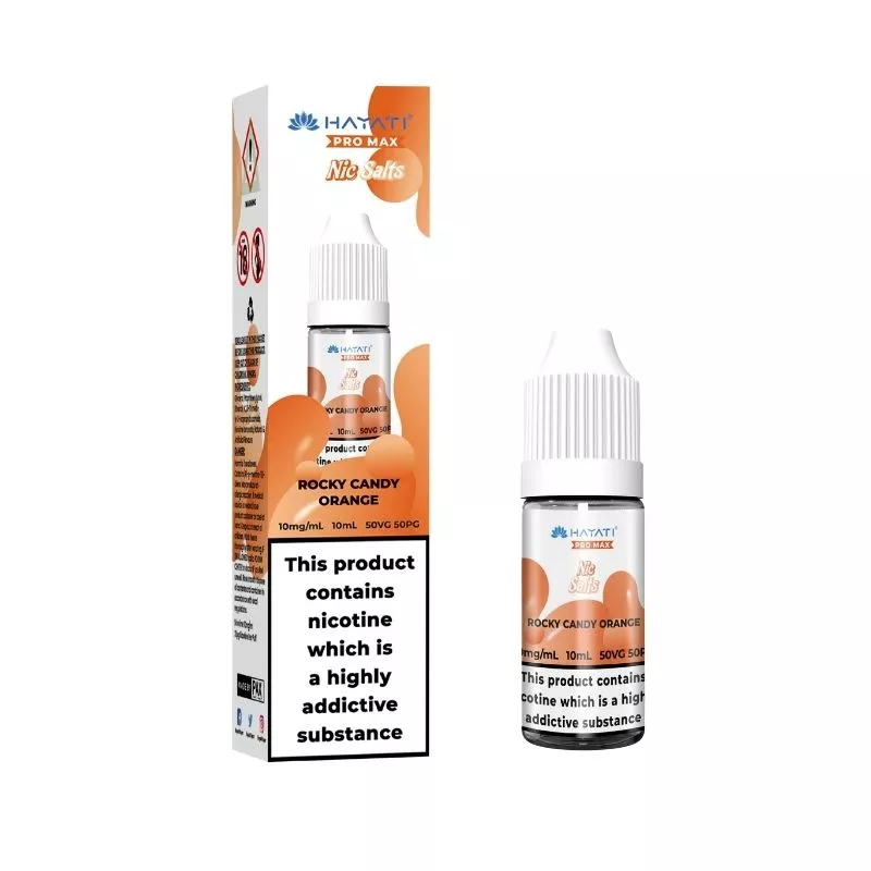 Hayati Pro Max Rocky Candy Orange 10ml Nic Salt