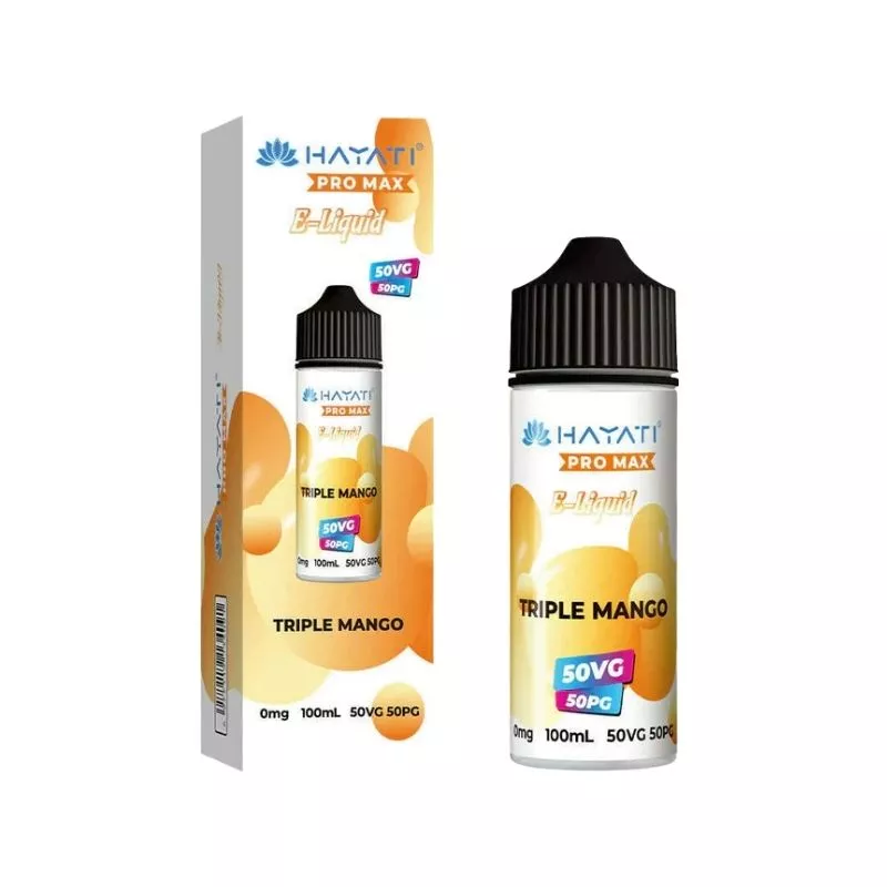 Hayati Pro Max Triple Mango 50/50 100ml Shortfill